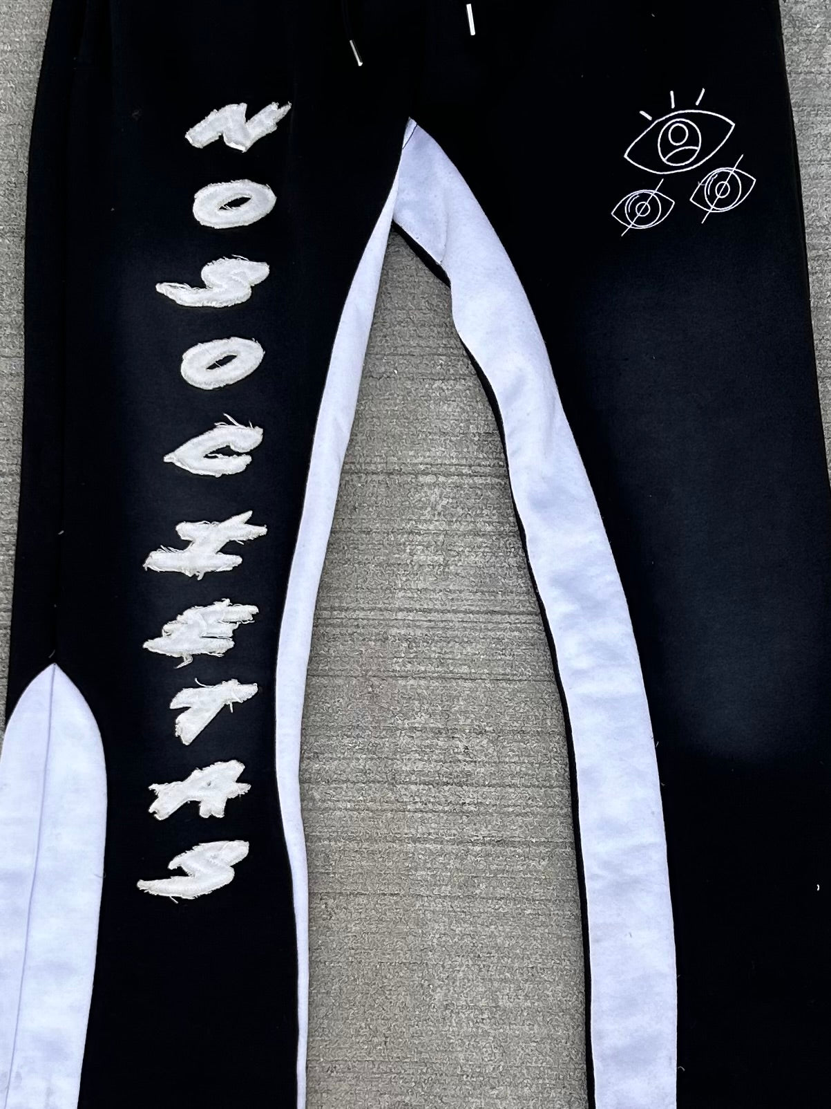 “NOSOCIETAS” Acid Wash Sweats