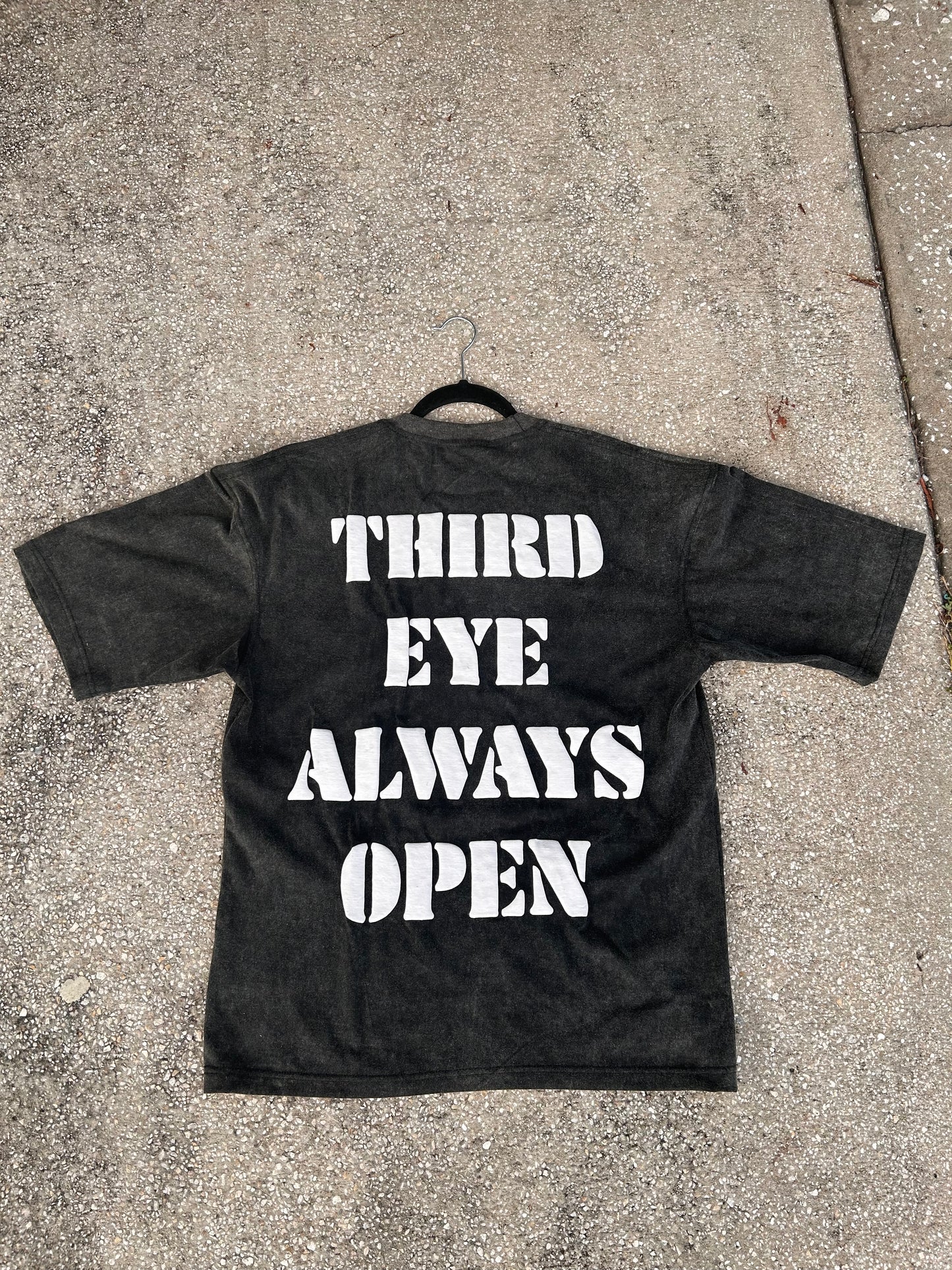“ Third Eye Always Open Tee “ Oversized Tee