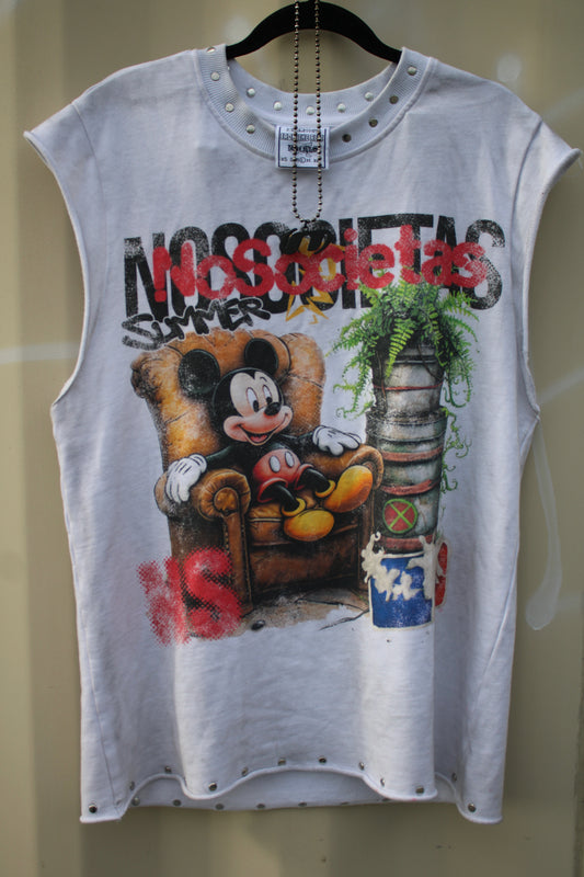 #nosocietas x #separatefromsociety Sleeveless Tee 🏴‍☠️